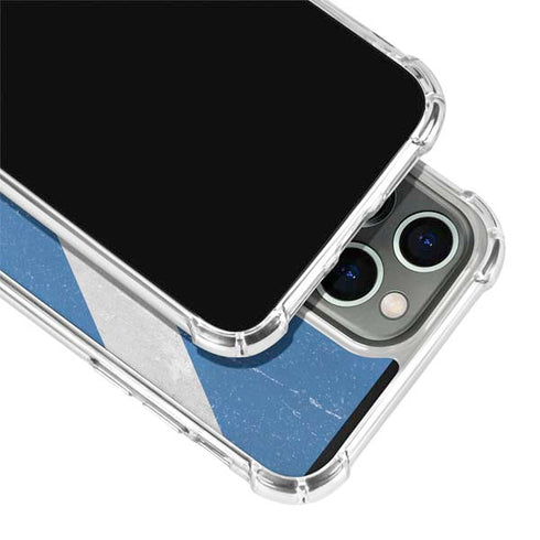 Scotland Flag Distressed iPhone 13 Pro Clear Case